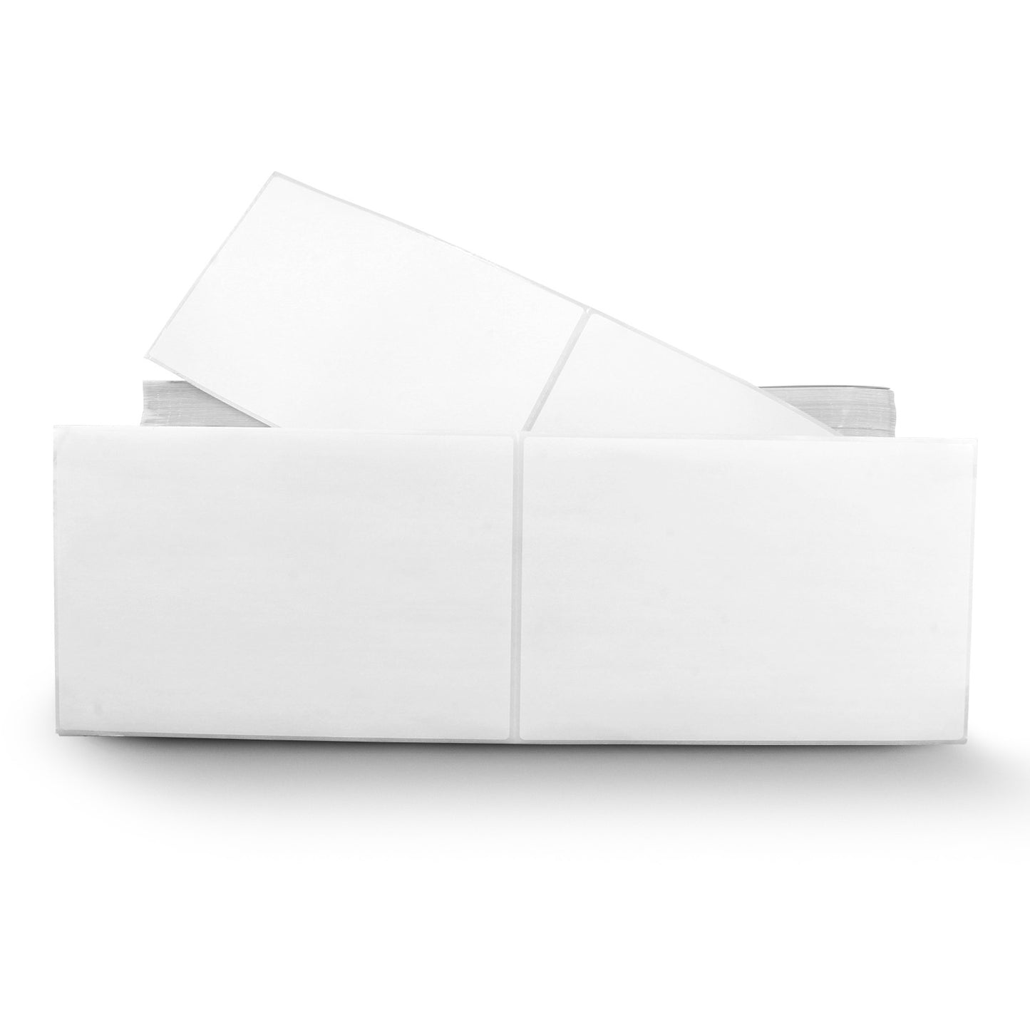 4 x 6in Fanfold Blank Label: Direct Thermal