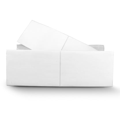 4 x 6in Fanfold Blank Label: Direct Thermal