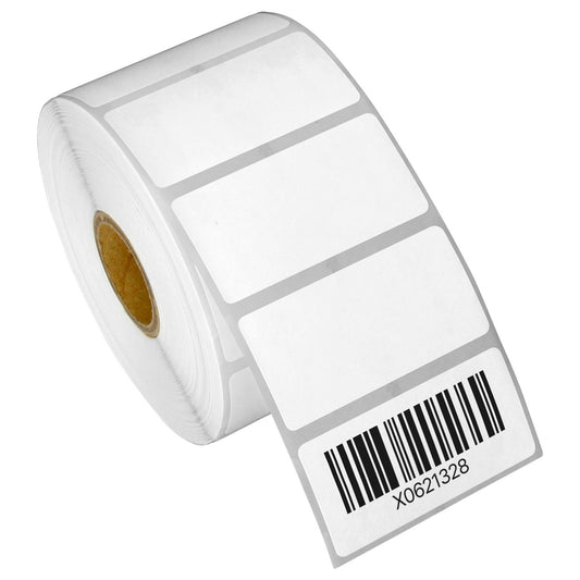 2 x 1in Blank Label: Direct Thermal Permanent Adhesive (1 inch Core)
