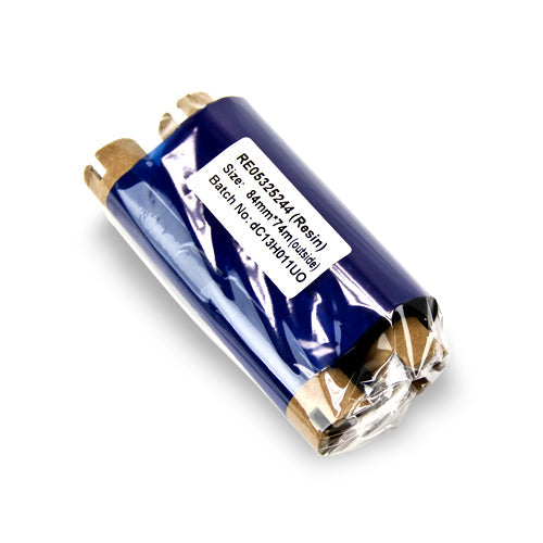 3.25in x 244ft Resin Ribbon: Thermal Transfer Roll (0.5 inch Core)
