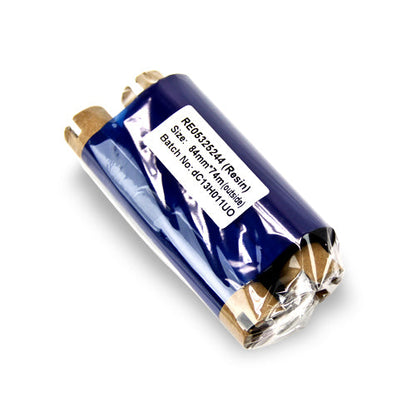 3.25in x 244ft Resin Ribbon: Thermal Transfer Roll (0.5 inch Core)