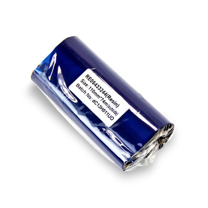 4.33in x 244ft Resin Ribbon: Thermal Transfer Roll (0.5 in Core)