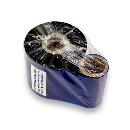 2.50in x 1476ft Wax Resin Ribbon: Thermal Transfer Roll (1 inch Core)