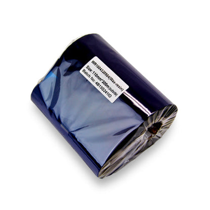 4.33in x 984ft Wax Resin Ribbon: Thermal Transfer Roll (1 inch Core)