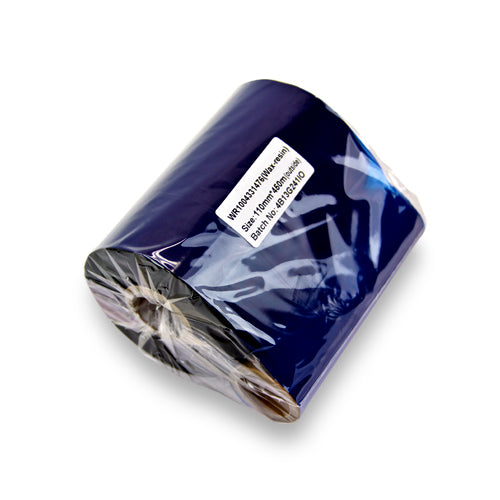 4.33in x 1476ft Wax Resin Ribbon: Thermal Transfer Roll (1 inch Core)