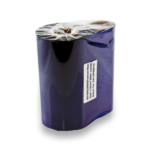 4.33in x 984ft Wax Ribbon: Thermal Transfer Roll (1 inch Core)