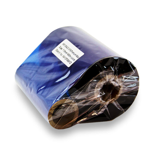 4.33in x 1476ft Wax Ribbon: Thermal Transfer Roll (1 inch Core)